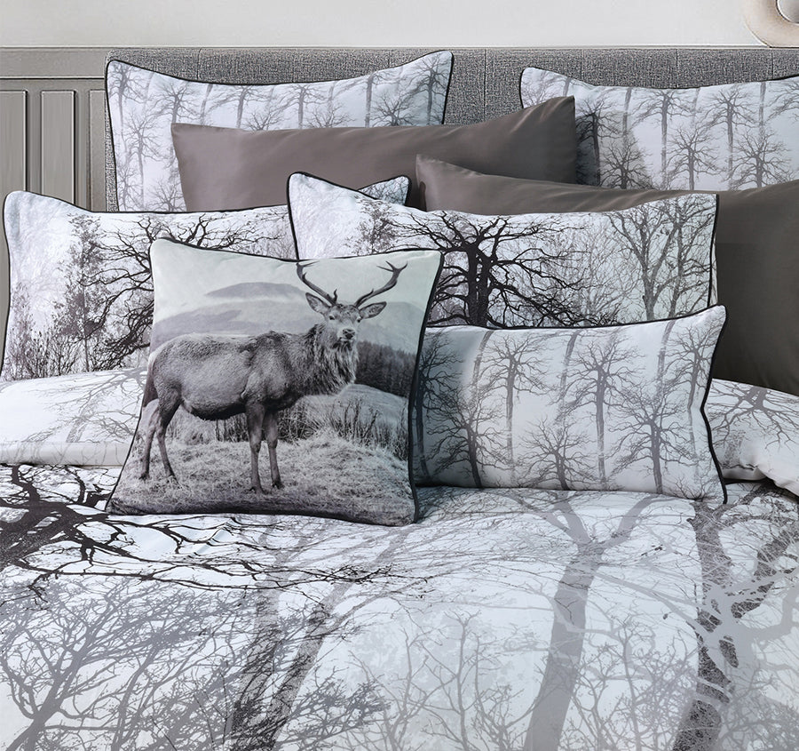 Myrtleford European Pillowcase Grey