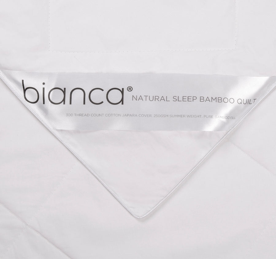 Natural Sleep 250GSM Summer Weight Bamboo Quilt Range