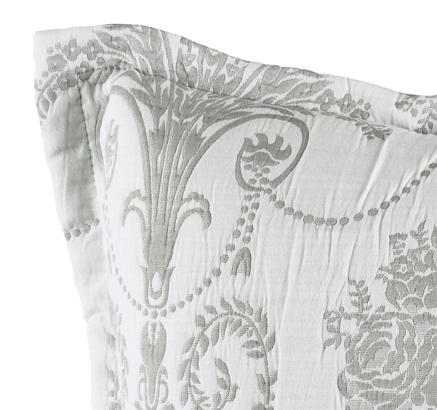 Olivia 43x43cm Filled Cushion Grey