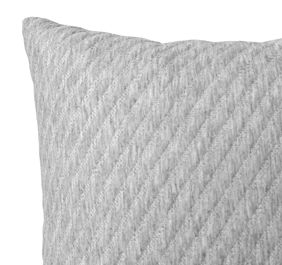 Pesaro 43x43cm Filled Cushion Grey Marle
