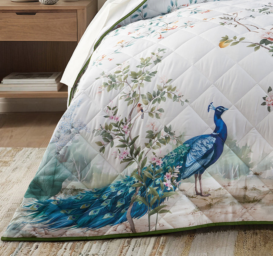 Priya Bedspread Set Range White