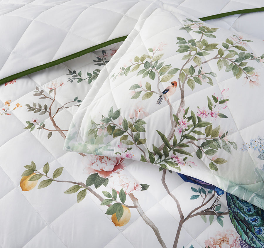 Priya Bedspread Set Range White