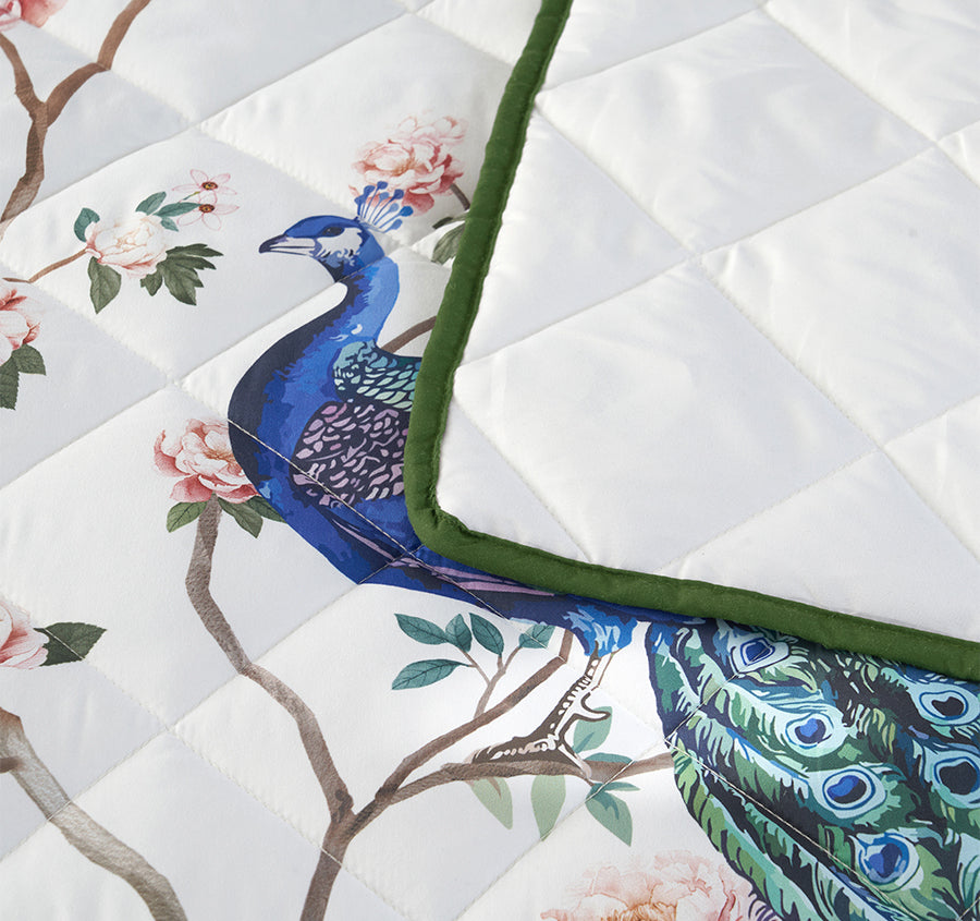 Priya Bedspread Set Range White