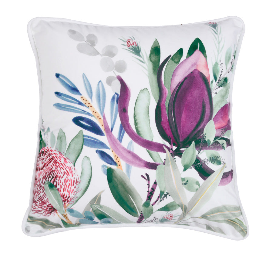 Protea Quilt Cover Set Range Plum