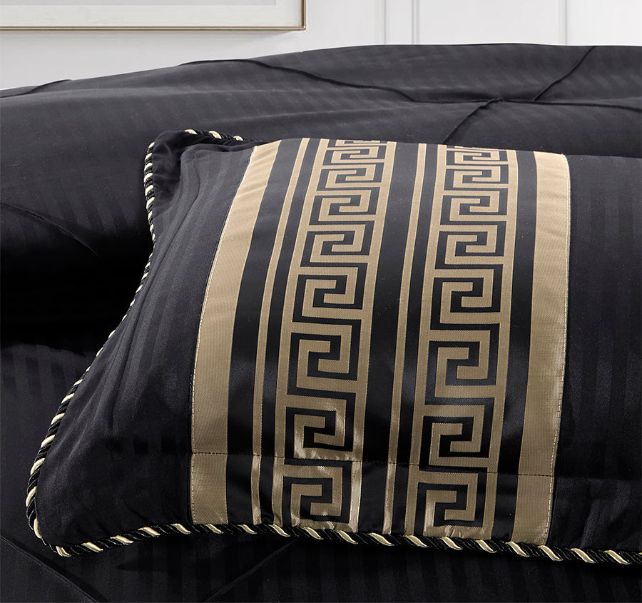 Raffaello 6 Piece Comforter Set Range Black