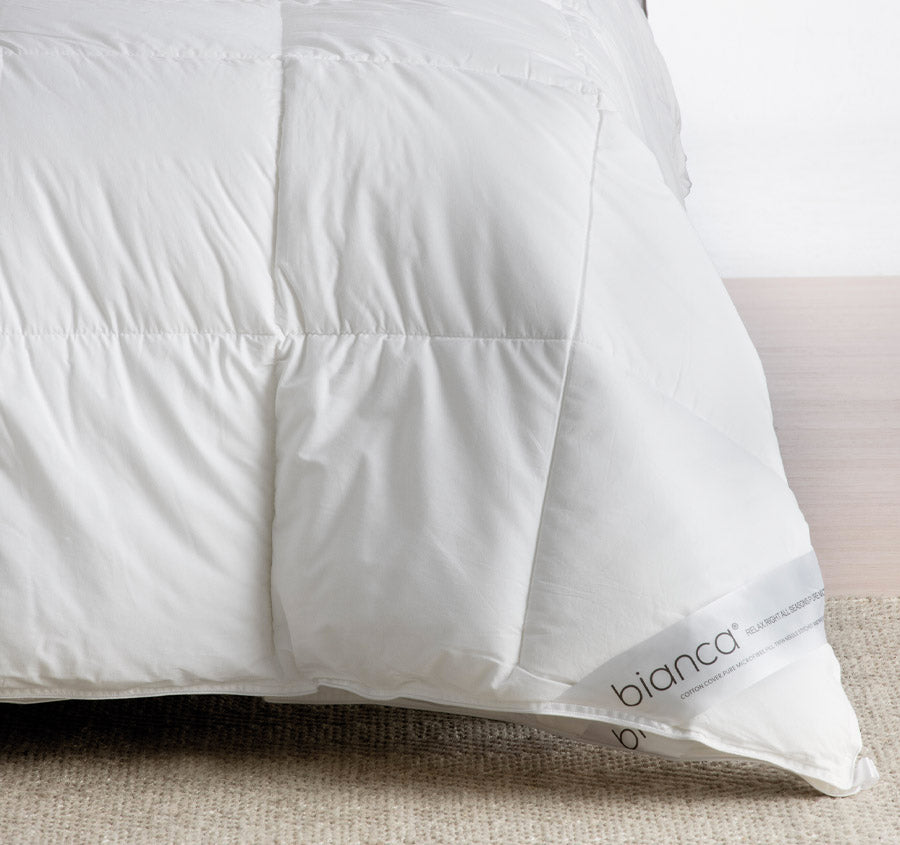 Relax Right Pure Microfibre All Seasons Quilt Range