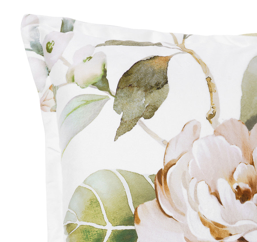 Rosalia 43x43cm Filled Cushion White