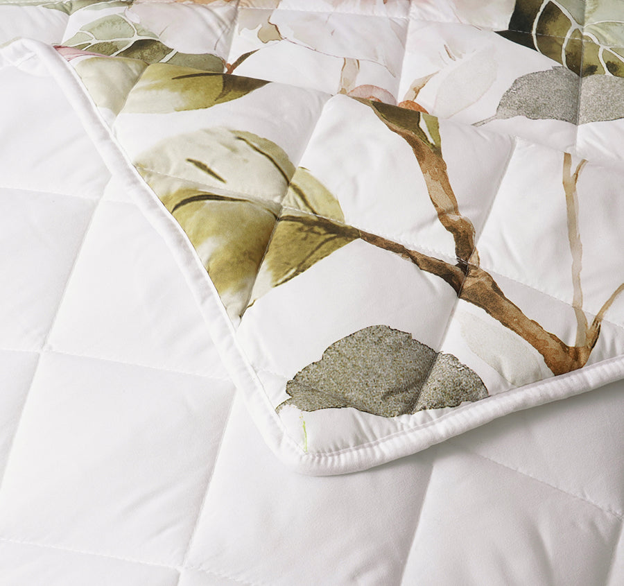 Rosalia Coverlet Set Range White