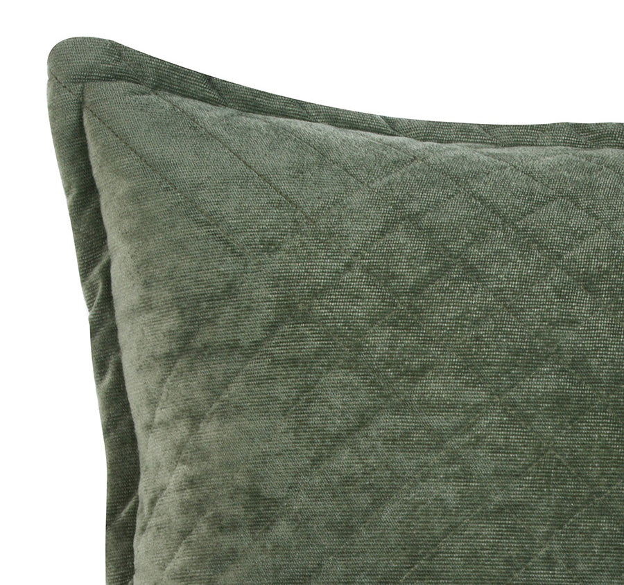 Samatra 43x43cm Filled Cushion Olive