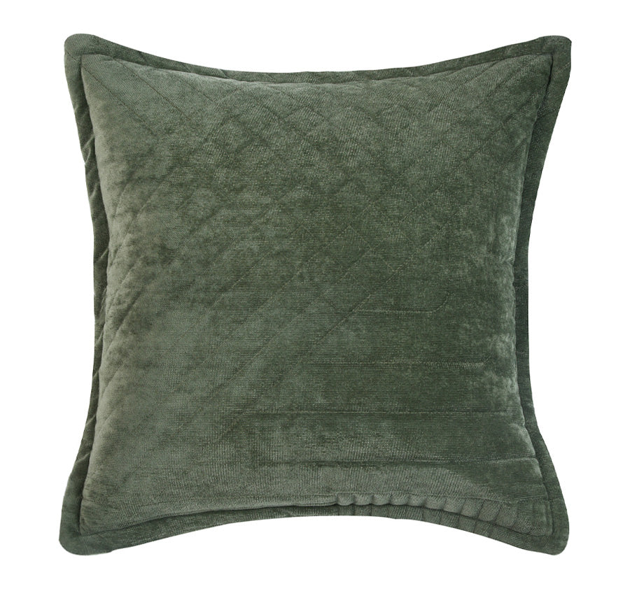Samatra 43x43cm Filled Cushion Olive