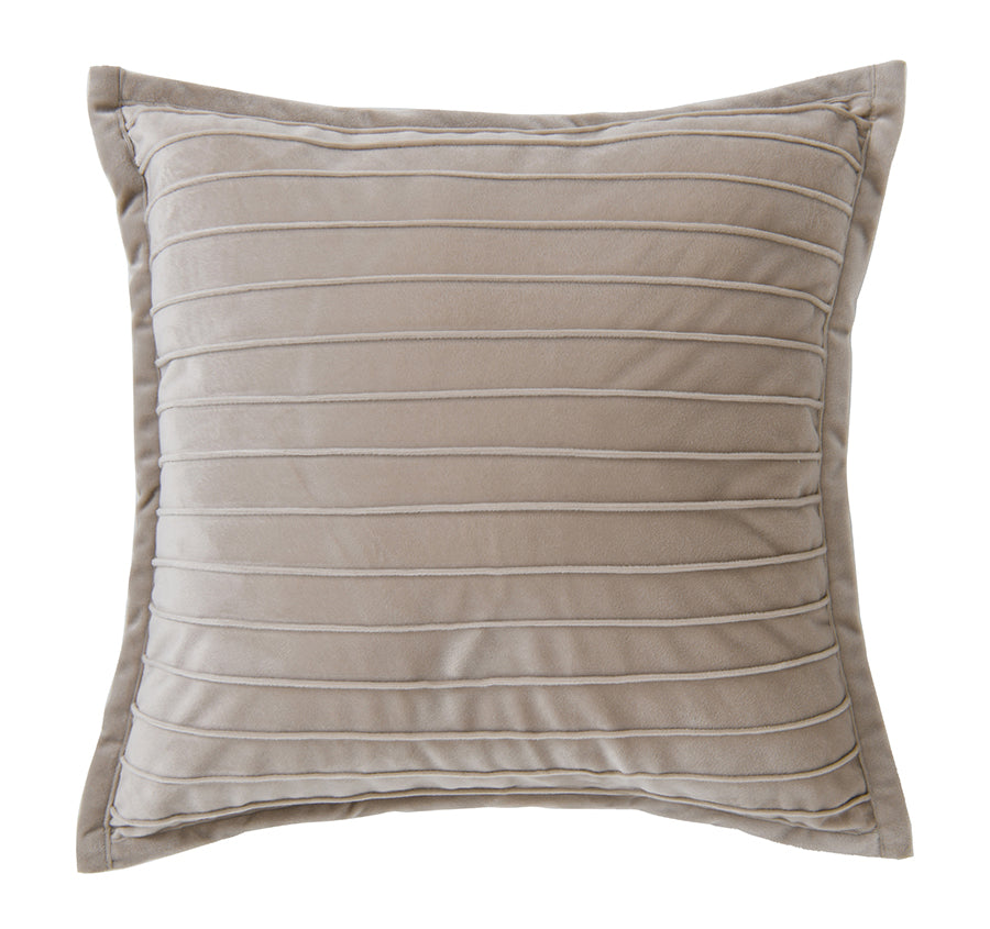 Saphira 43x43cm Filled Cushion Latte
