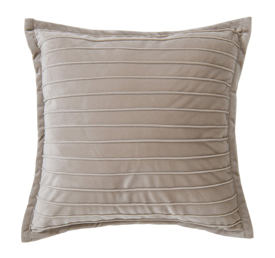 Saphira 43x43cm Filled Cushion Latte