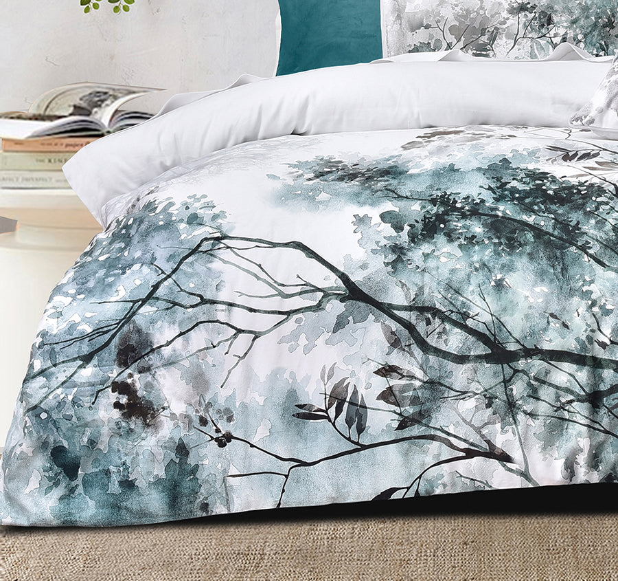 Sherbrooke Quilt Cover Set Range White