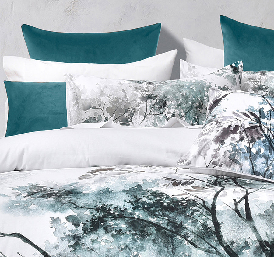 Sherbrooke Quilt Cover Set Range White