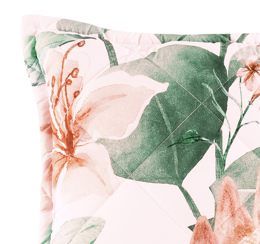 Sidney 43x43cm Filled Cushion Blush