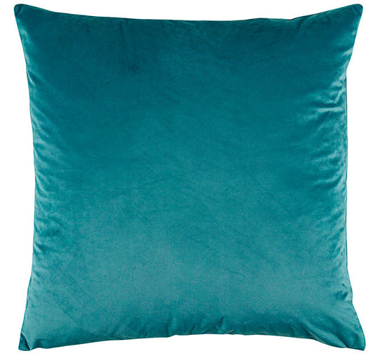 Vivid Coordinates Velvet European Pillowcase Teal