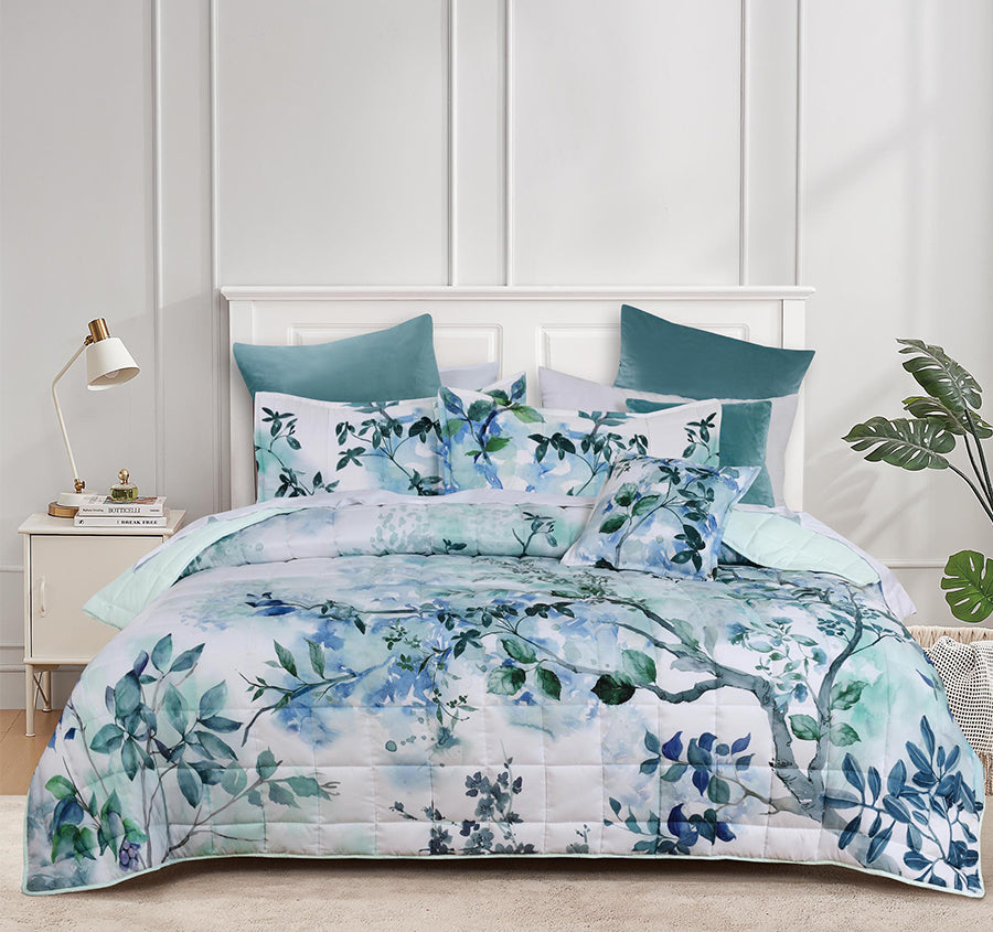 Woodbury Bedspread Set Range White