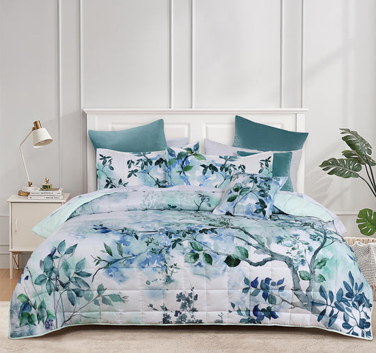 Woodbury Bedspread Set Range White
