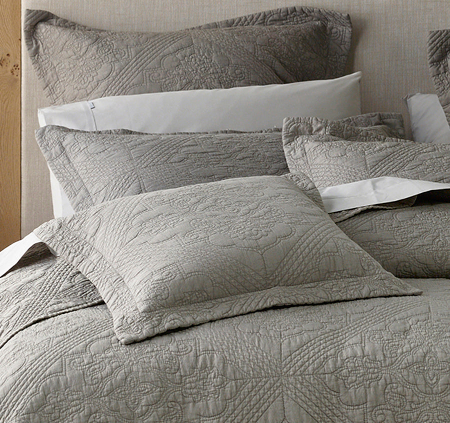 Zaria Bedspread Set Range Taupe