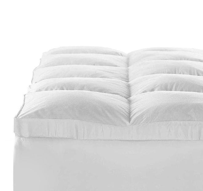 Comfort 1000gsm Microfibre Luxury Mega Fitted Mattress Topper Range