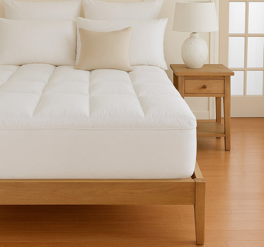 Comfort 1000gsm Microfibre Luxury Mega Fitted Mattress Topper Range