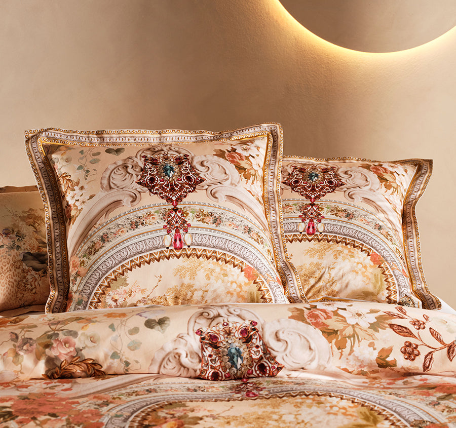 Adorned In Antiquity European Pillowcase Vanilla