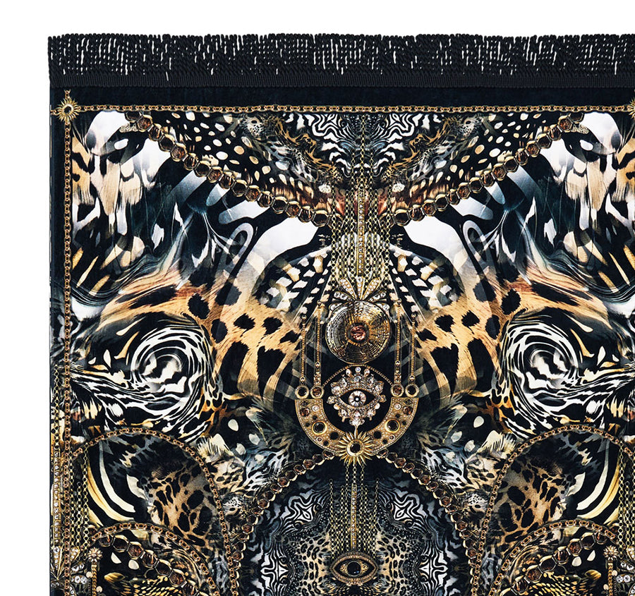 Feline Folklore 95x175cm Beach Towel