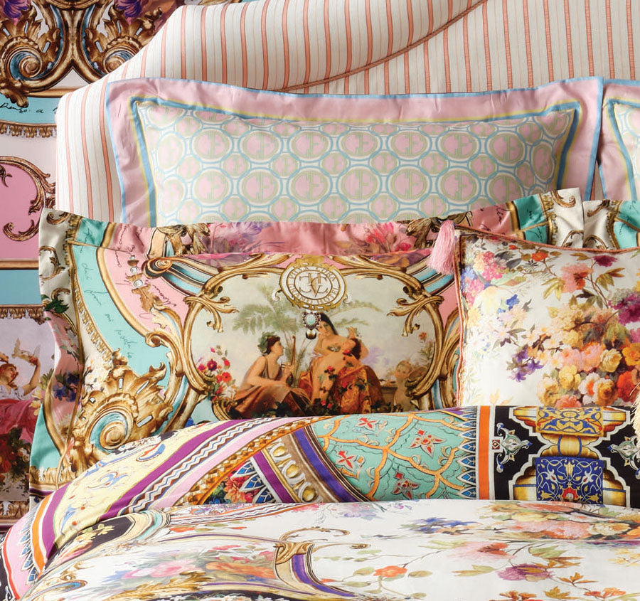 Letters From The Pink Room Quilt Cover Set Range Pink