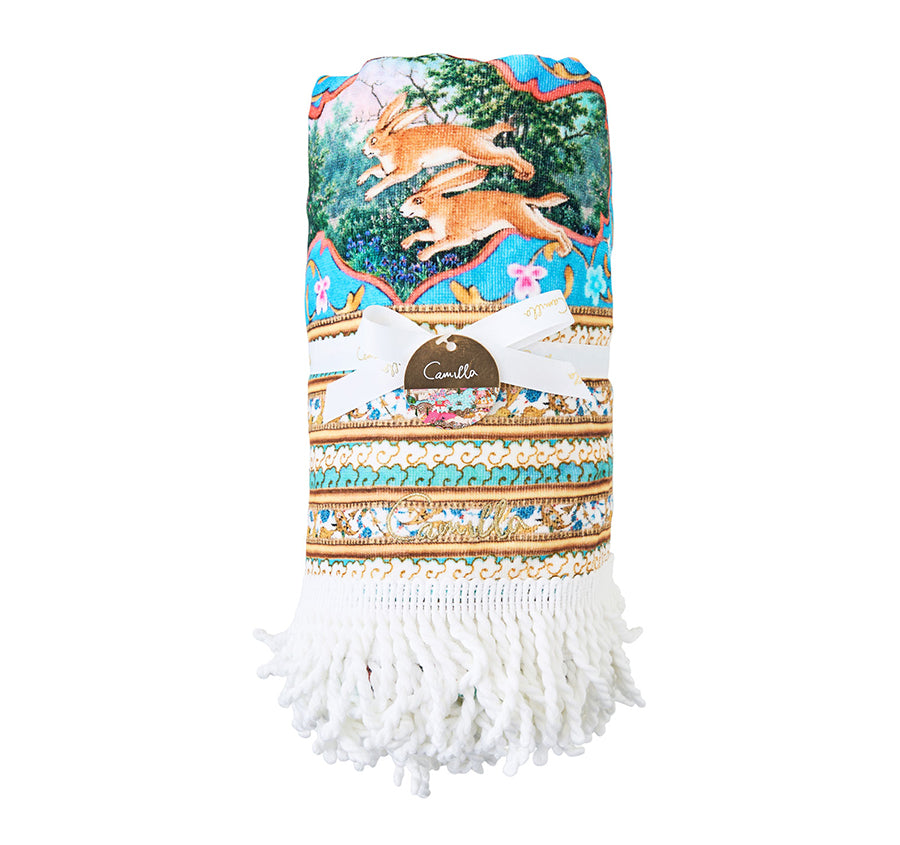 Minature Moments 95x175cm Beach Towel