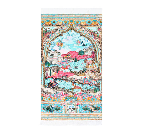 Minature Moments 95x175cm Beach Towel