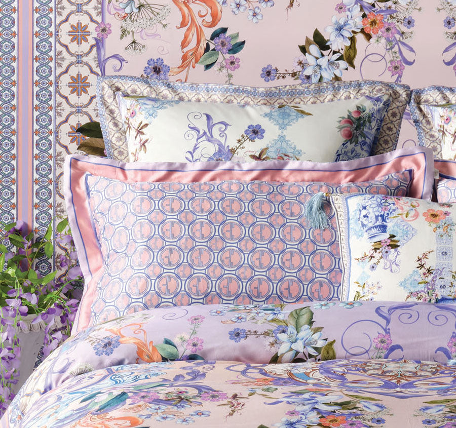 Paint Me Positano Quilt Cover Set Range Blue