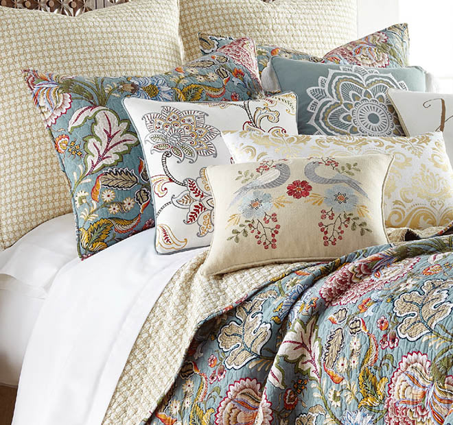 Angelina Coverlet Set Range Multi