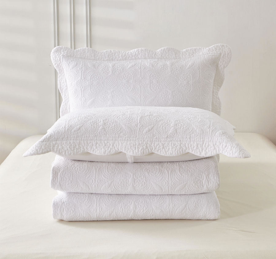 Antique White Coverlet Set Range