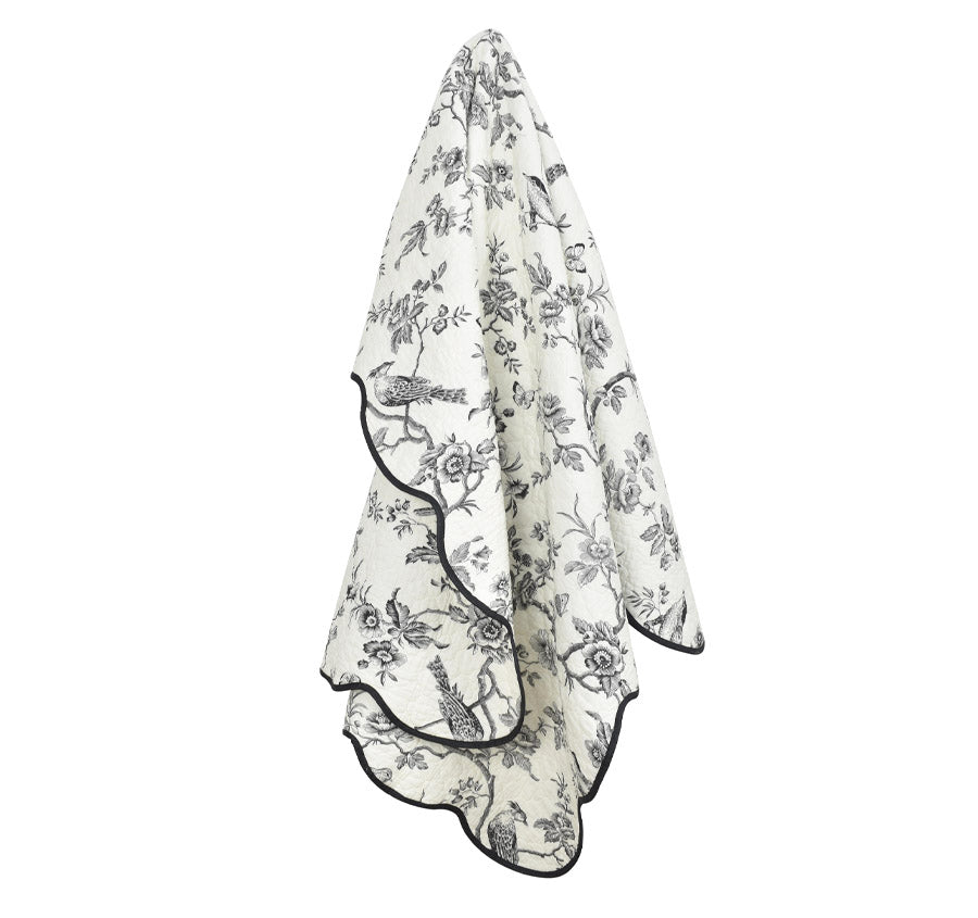 Black Forest 130x160cm Throw Rug
