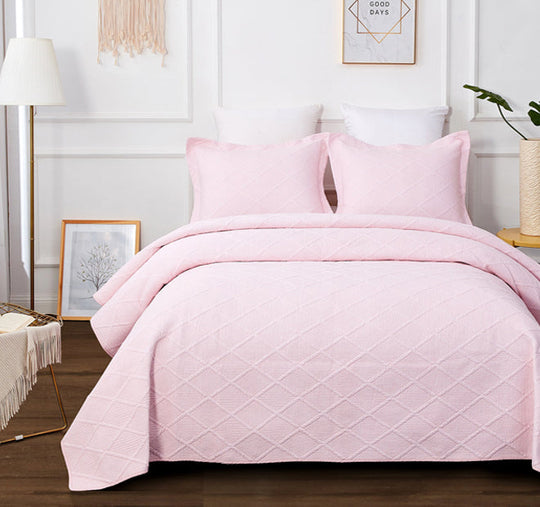 Blush Pink Coverlet Set Range