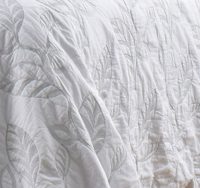 Botanical Leaves Coverlet Set Range