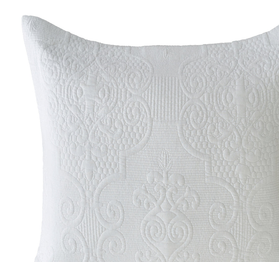 Boutique European Pillowcase White