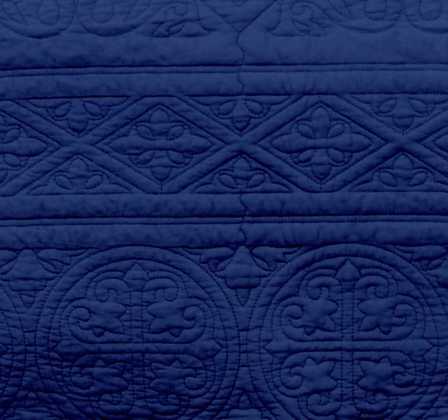 Classic Navy Coverlet Set Range