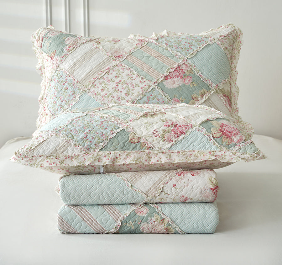 Country Charm Coverlet Set Range Multi