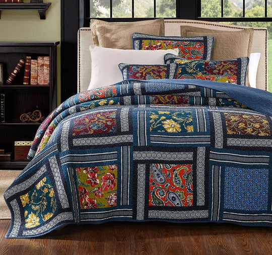 English Charm Coverlet Set Range Multi
