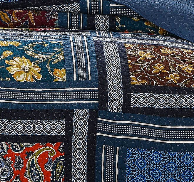 English Charm Coverlet Set Range Multi