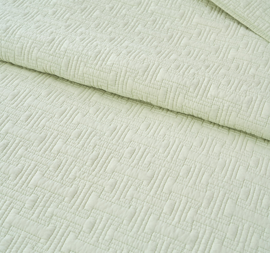 Milky Green Coverlet Set Range