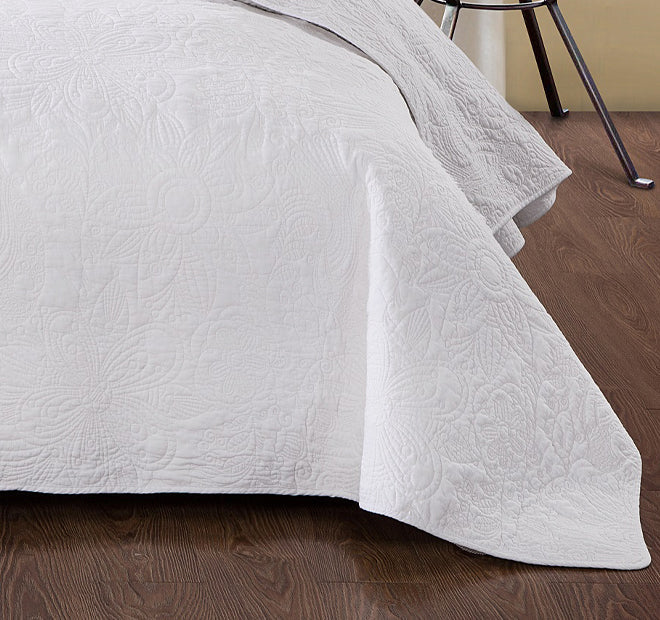Pure White Coverlet Set Range