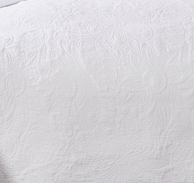 Pure White Coverlet Set Range
