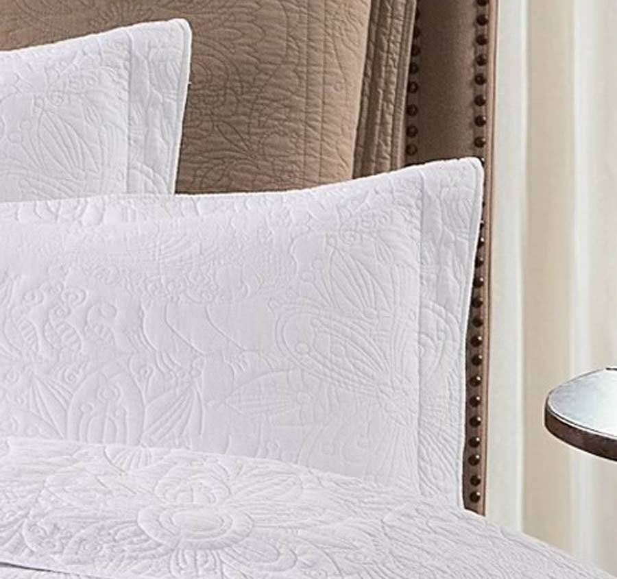 Pure White European Pillowcase