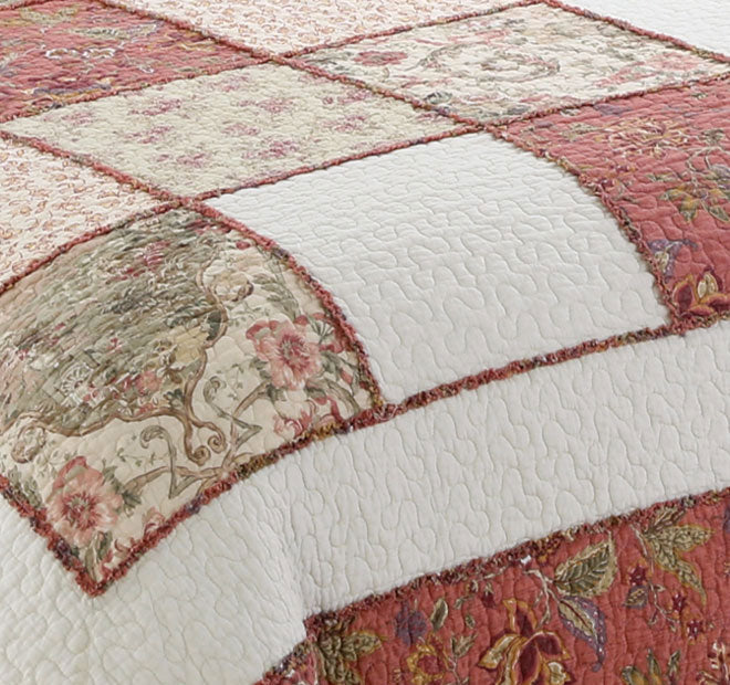 Victorian Garden Coverlet Set Range Multi
