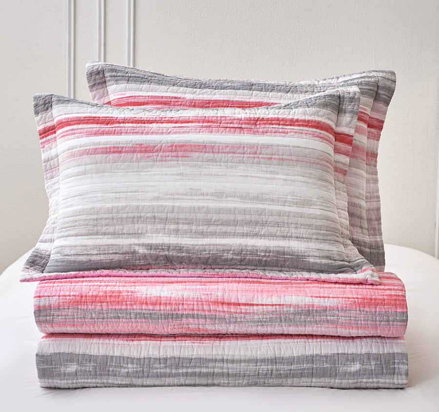 Windsor Coverlet Set Range Chelsea Pink