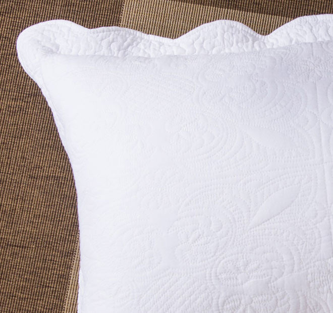 Antique White European Pillowcase