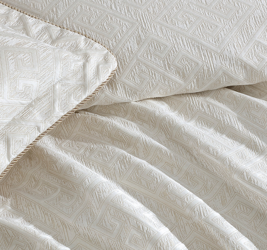 Athena Quilt Cover Set Range Gold