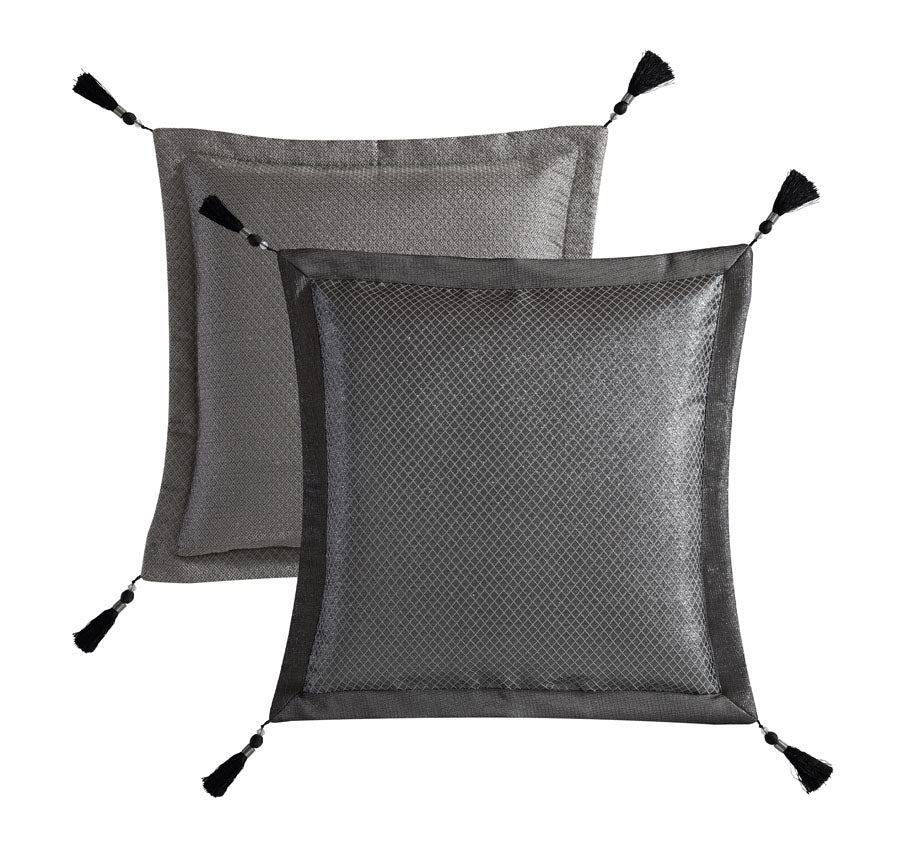 Emerson European Pillowcase Granite